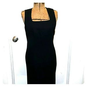 Liz Claiborne floor length sleeveless blac…